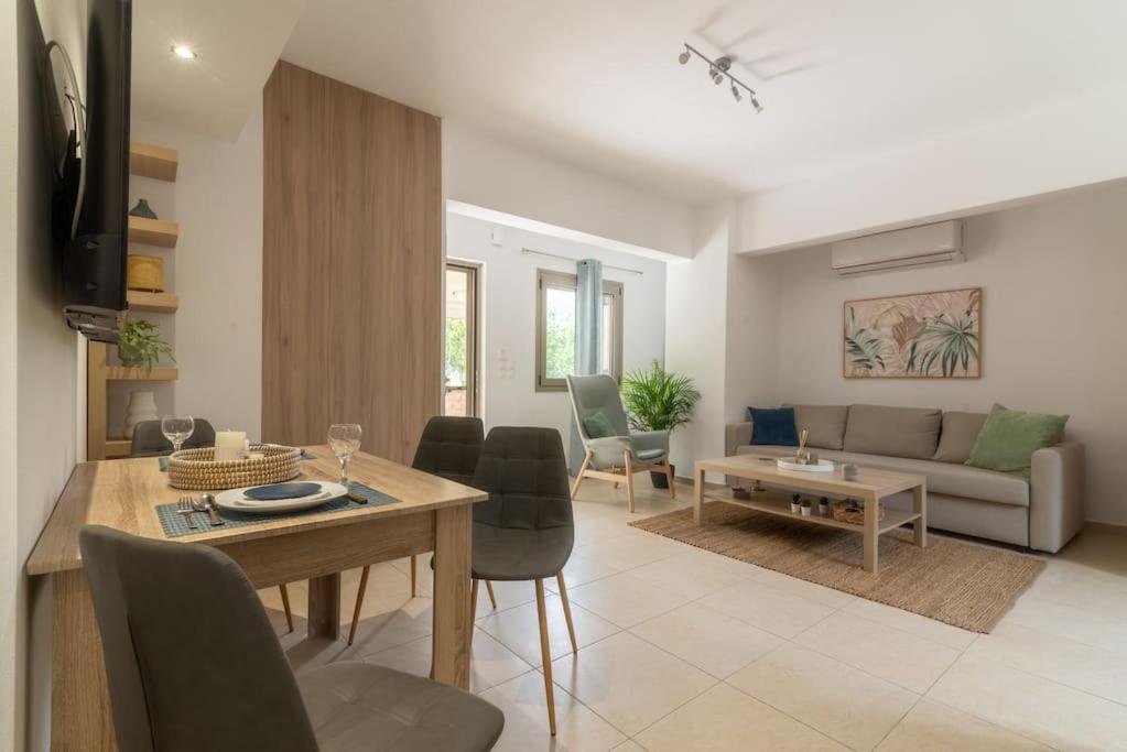Citrea Stylish House With Garden Near Beach Heraklion Exteriör bild