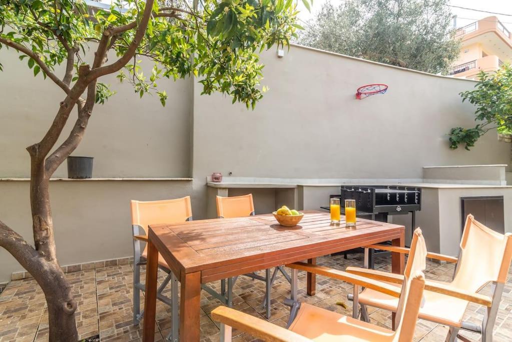 Citrea Stylish House With Garden Near Beach Heraklion Exteriör bild