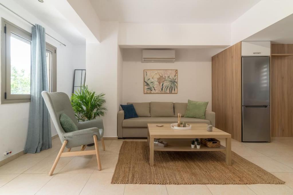 Citrea Stylish House With Garden Near Beach Heraklion Exteriör bild