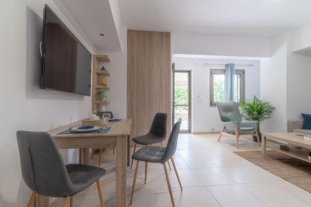 Citrea Stylish House With Garden Near Beach Heraklion Exteriör bild